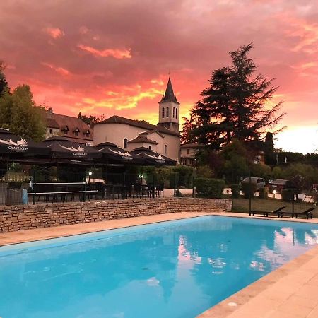 Hotel Restaurant Les Falaises Bouziès Eksteriør billede