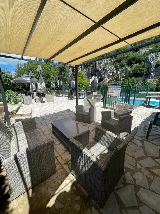 Hotel Restaurant Les Falaises Bouziès Eksteriør billede