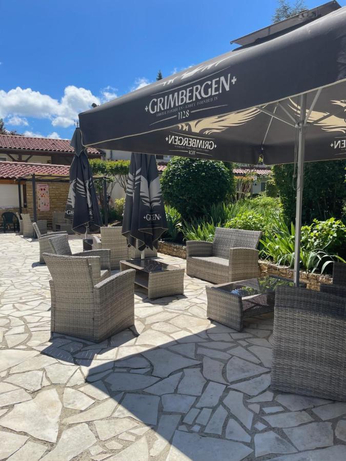 Hotel Restaurant Les Falaises Bouziès Eksteriør billede