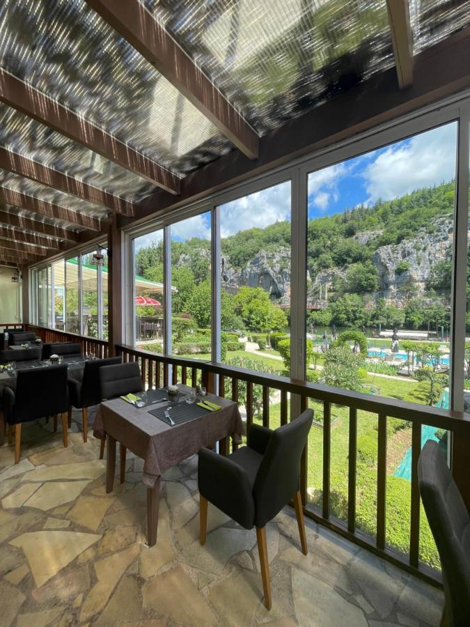 Hotel Restaurant Les Falaises Bouziès Eksteriør billede